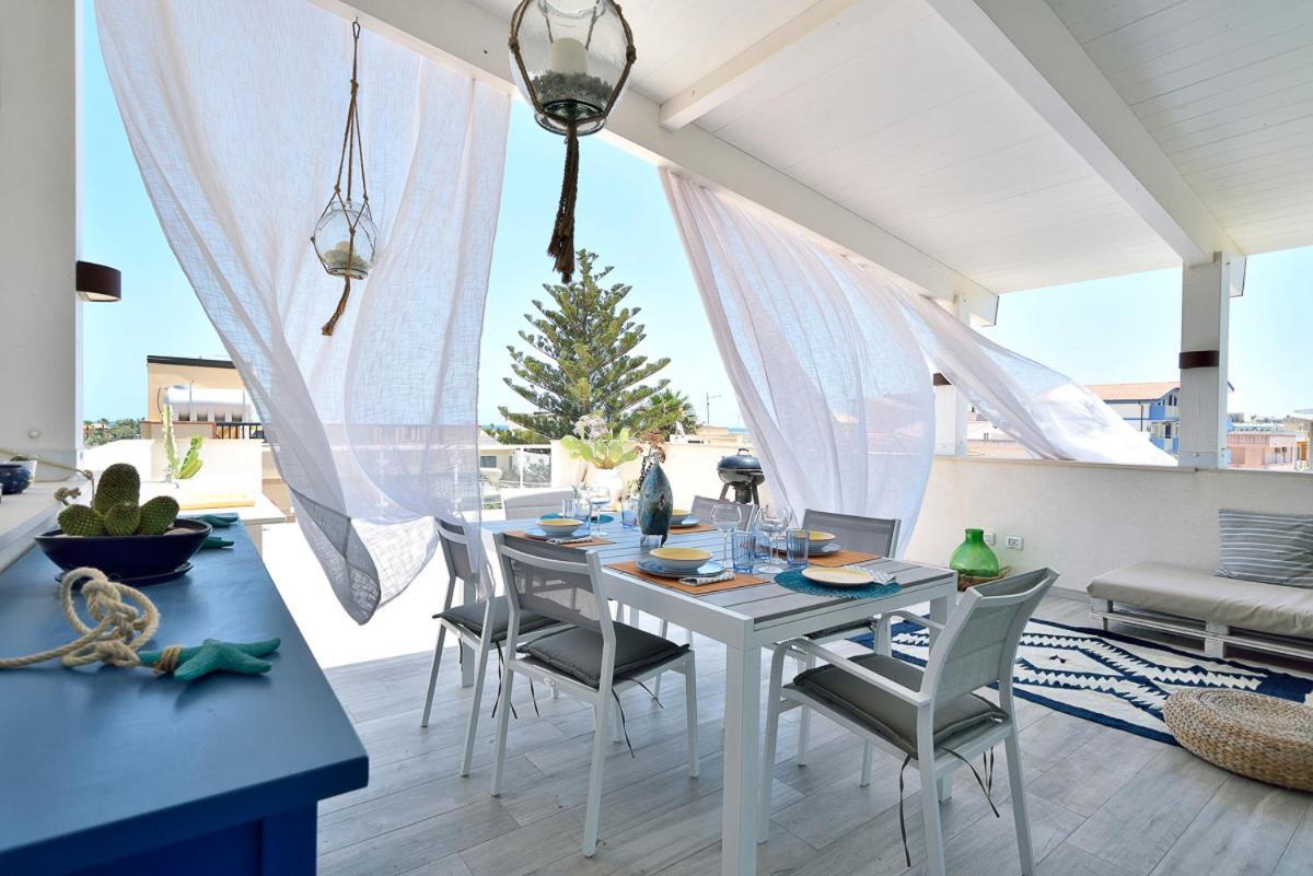 Marzamemi Terrazza Vista Mare Apartamento Exterior foto